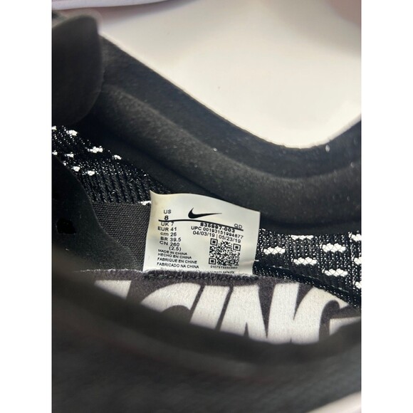 Nike Zoom Victory 3 Distance Spikes Blck/Indigo/Whte 835997-003 Sz M8, W9.5 NEW - Picture 8 of 8